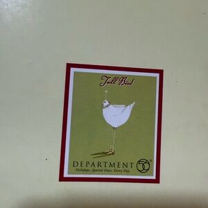 Krinkles Department 56 Tall Bird ornament